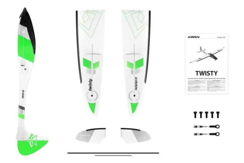Kavan KAV02.8098Twisty 1512mm ARF - Grün
