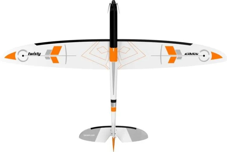Kavan KAV02.8097Twisty 1512mm ARF - Orange