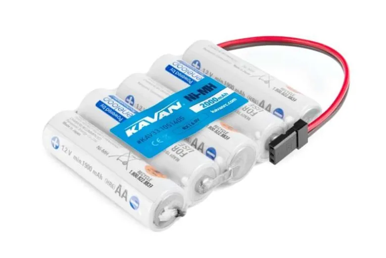 Kavan KAV33.10514056.0V 2000AA ENELOOP Sanyo RX 5-Zellen-Empfängerpack (flach)