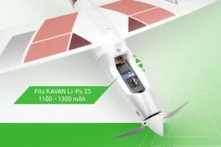 Kavan KAV02.8076V2Alpha V2 Motorsegler 1500mm ARF - rot