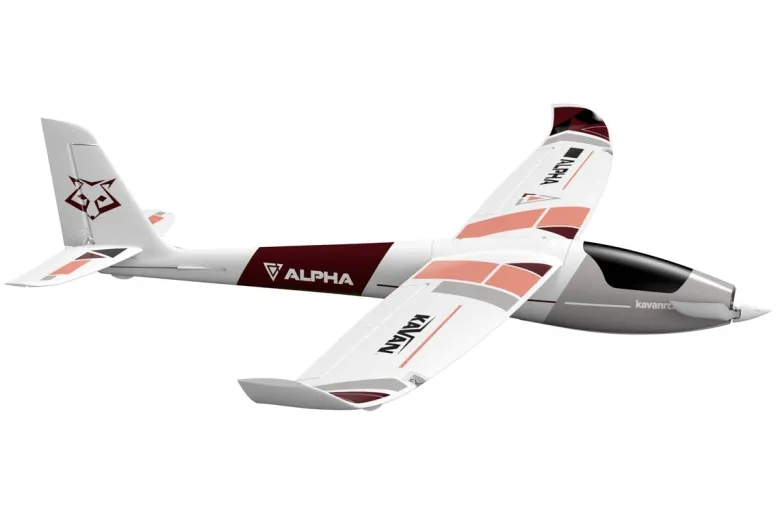 Kavan KAV02.8076V2RTFAlpha V2 Motorsegler 1500mm RTF - rot