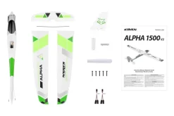 Kavan KAV02.8075V2RTFAlpha V2 Motorsegler 1500mm RTF - grün
