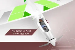 Kavan KAV02.8075V2RTFAlpha V2 Motorsegler 1500mm RTF - grün