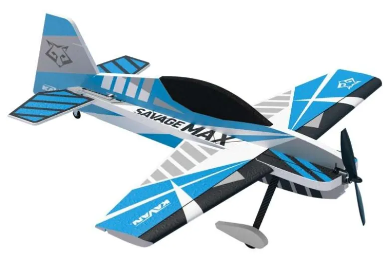 Kavan KAV02.8025V2Savage MAX 3D-Kunstflug-Park-Flyer 1080mm - blau