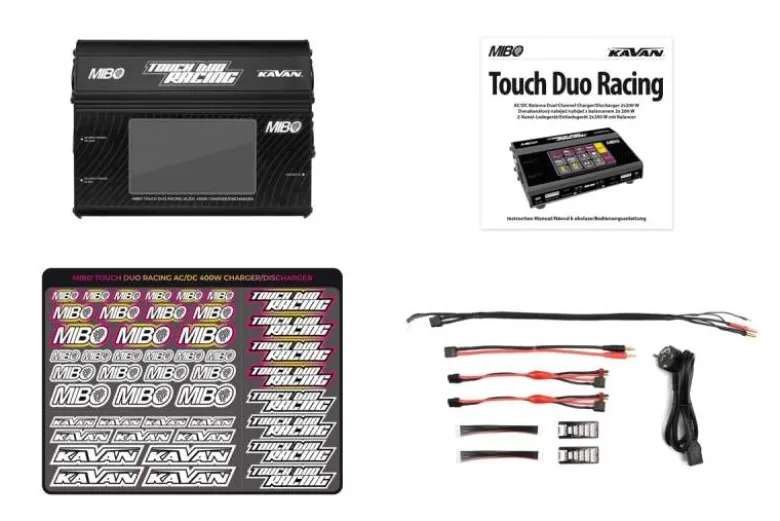 Kavan MB-4801MIBO Touch Duo Racing AC/DC 400W Ladegerät/Entlader 1-6S