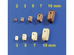 Krick 60953Blöcke Buchsbaum 3mm hell (10 Stück)