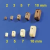 Krick 60959Blöcke Buchsbaum 10mm hell (10 Stück)