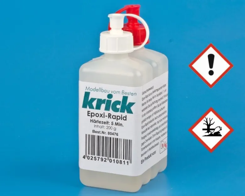 Krick 80476Epoxi-Rapid 200 g Flasche