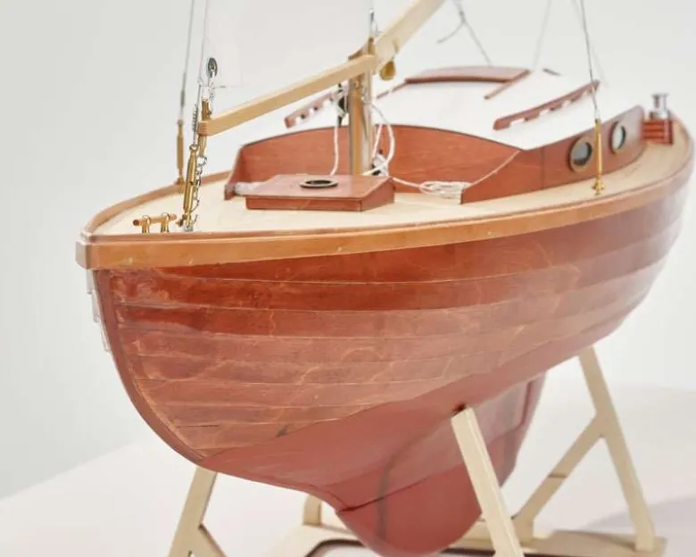 Krick 20390Folkeboot RC Grundbausatz 1:7,6