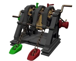 Krick 28220Historische Ankerwinde 1:25 3D Bausatz