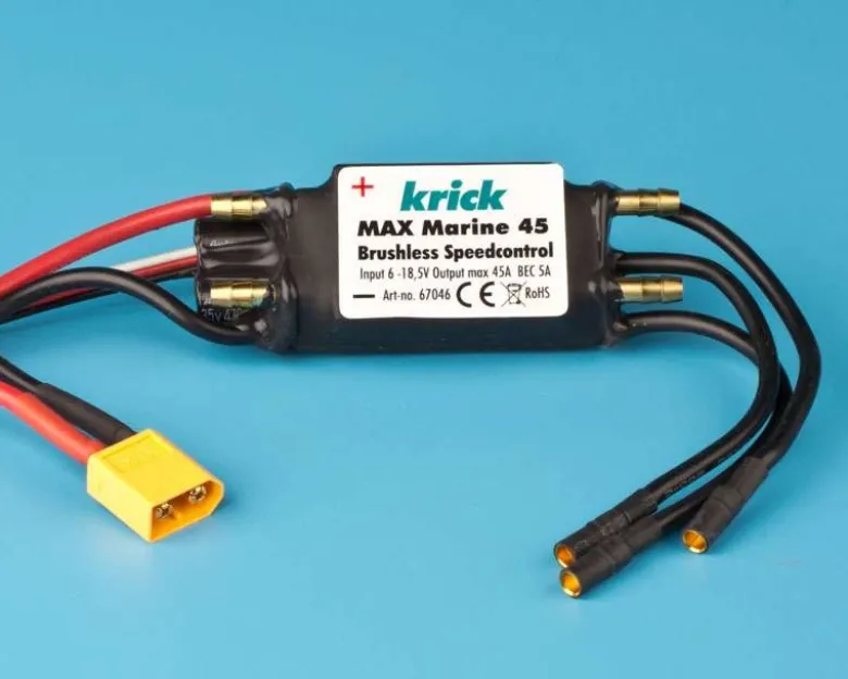 Krick 67046MAX Marine 45 Brushless Fahrtenregler