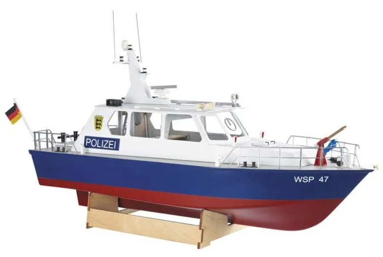 Krick 20360Polizeiboot WSP47 Bausatz