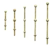 Krick 63043Relingstütze 25mm 2 Durchzüge (10 Stück)