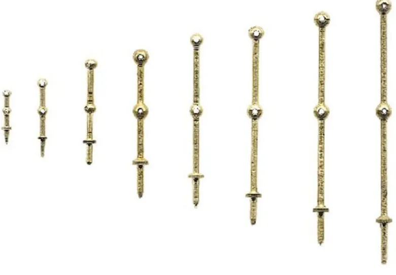 Krick 63043Relingstütze 25mm 2 Durchzüge (10 Stück)
