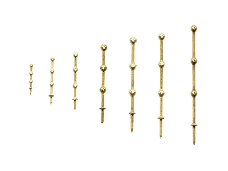 Krick 63056Relingstütze 40mm 3 Durchzüge (10 Stück)