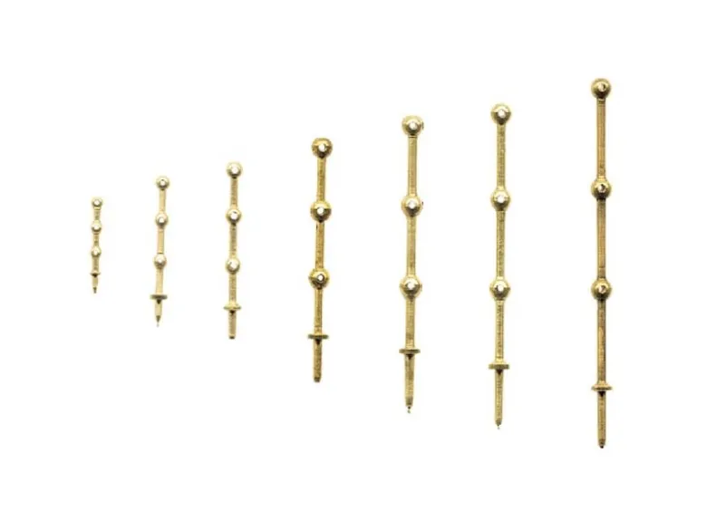 Krick 63053Relingstütze 25mm 3 Durchzüge (10 Stück)
