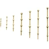 Krick 63051Relingstütze 15mm 3 Durchzüge (10 Stück)