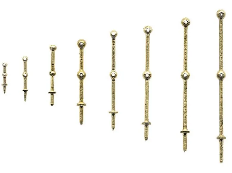Krick 63046Relingstütze 30mm 2 Durchzüge (10 Stück)