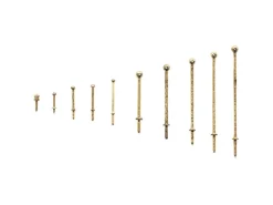 Krick 63038Relingstütze 35mm 1 Durchzug (10 Stück)