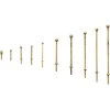 Krick 63036Relingstütze 25mm 1 Durchzug (10 Stück)