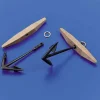 Krick 60742Stockanker 40 mm (2 Stück)