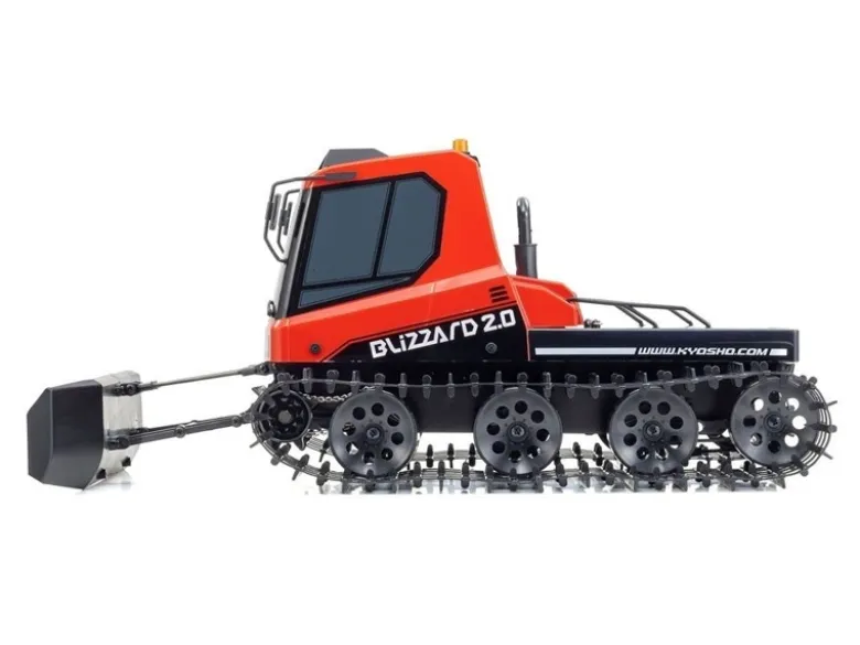 Kyosho 34902BBlizzard 2.0 Elektro Kettenraupe 1/12 RTR mit Räumschild