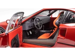 Kyosho KS08416RLMFerrari F40 Light Weight Red 1987 Die-Cast Collection 1:18