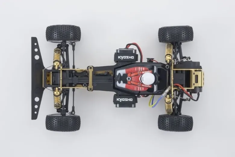 Kyosho 30619Turbo Optima 4WD Buggy 1/10 Legendary Series, Bausatz Wie das Original, aber mit der neuesten Renn Technologie!