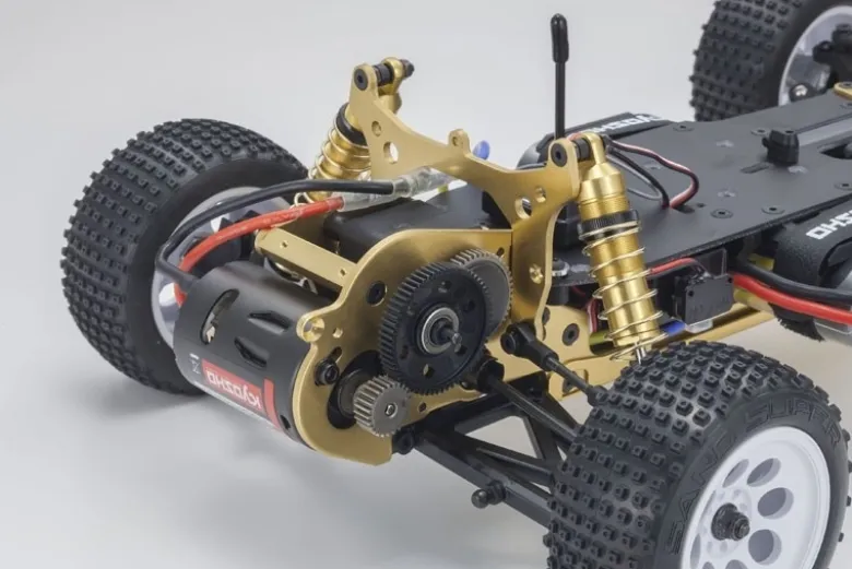 Kyosho 30619Turbo Optima 4WD Buggy 1/10 Legendary Series, Bausatz Wie das Original, aber mit der neuesten Renn Technologie!
