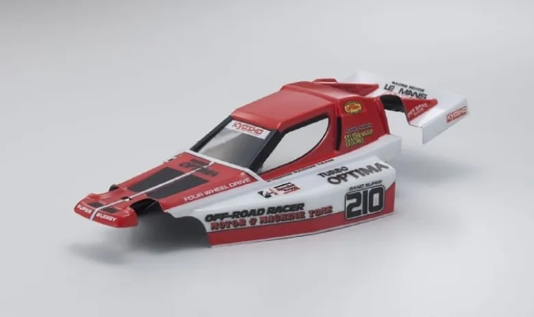 Kyosho 30619Turbo Optima 4WD Buggy 1/10 Legendary Series, Bausatz Wie das Original, aber mit der neuesten Renn Technologie!