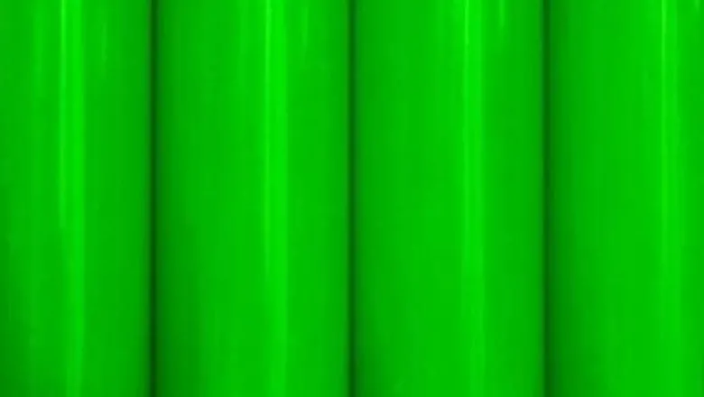 LANITZ-PRENA 21-041-002Bügelfolie Oracover fluoreszierend grün, 60cm breit, 2m lang