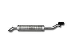 LESU 502111:14/ 1:16 Auspuff S-Form aus Edelstahl