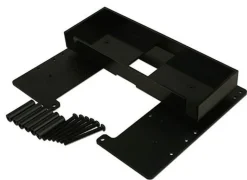 LESU 501321:14 Bodenblech mit Akkufach Alu schwarz