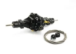 LESU 501291:14 Differenzialachse V2 hinten sperrbar mit Durchtrieb Alu