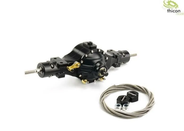 LESU 501281:14 Differenzialachse V2 hinten sperrbar ohne Durchtrieb