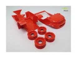 LESU 58200Gabelstapler Linde H40D Bausatz, Metall mit Hydraulik 1:14