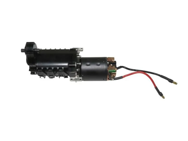 LESU 504373-Ganggetriebe Allrad mit Motor 1:14
