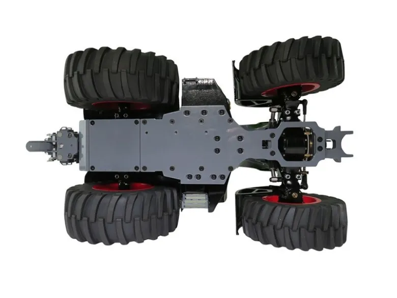 LESU 58951-RTRTraktor 4x4 fertig Montiert mit Karosserie, LED und RC 1:16