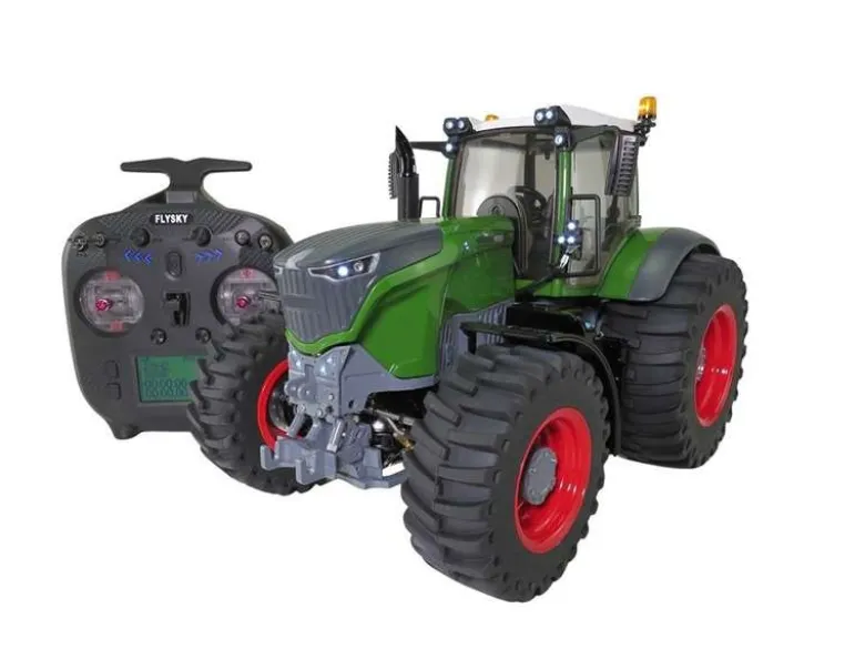 LESU 58951-RTRTraktor 4x4 fertig Montiert mit Karosserie, LED und RC 1:16