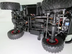 LESU 21015-RTRUM406 4x4 aufgebaut/lackiert aus Metall dunkelgrün 1:10 ARTR