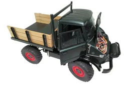 LESU 21015-RTRUM406 4x4 aufgebaut/lackiert aus Metall dunkelgrün 1:10 ARTR