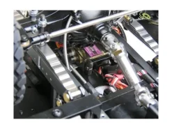 LESU 50154Servohalter für Schaltservo Mini Alu schwarz