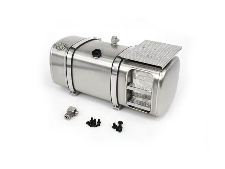 LESU 502241:14 Tank V2A mit Trittstufen und Harnstofftank 130mm