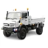 LESU 550951:14 U4023 4x4 Gelände-LKW mit Pritsche, Bausatz weiß lack.
