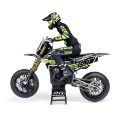 Losi LOS-2272Promoto-SM FXR 1/4 Supermoto Motorrad RTR Basic, weiss