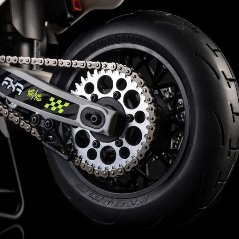 Losi LOS-2272Promoto-SM FXR 1/4 Supermoto Motorrad RTR Basic, weiss