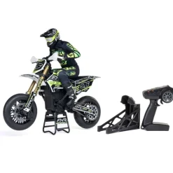 Losi LOS-2272Promoto-SM FXR 1/4 Supermoto Motorrad RTR Basic, weiss