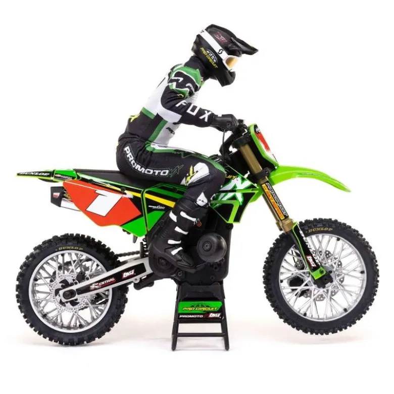 Losi LOS06002RC-Motorrad Promoto-MX Moto 1:4 RTR Akku+Ladegerät, Club MX