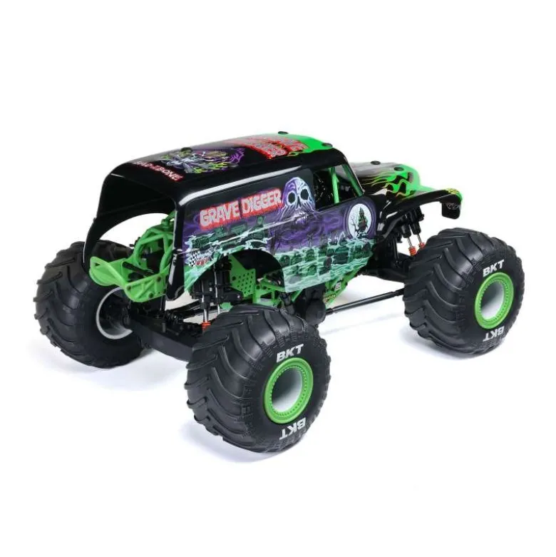 Losi LOS04028T1LMT 2.0 Grave Digger 4X4 Solid Axle Scale Monster Truck RTR