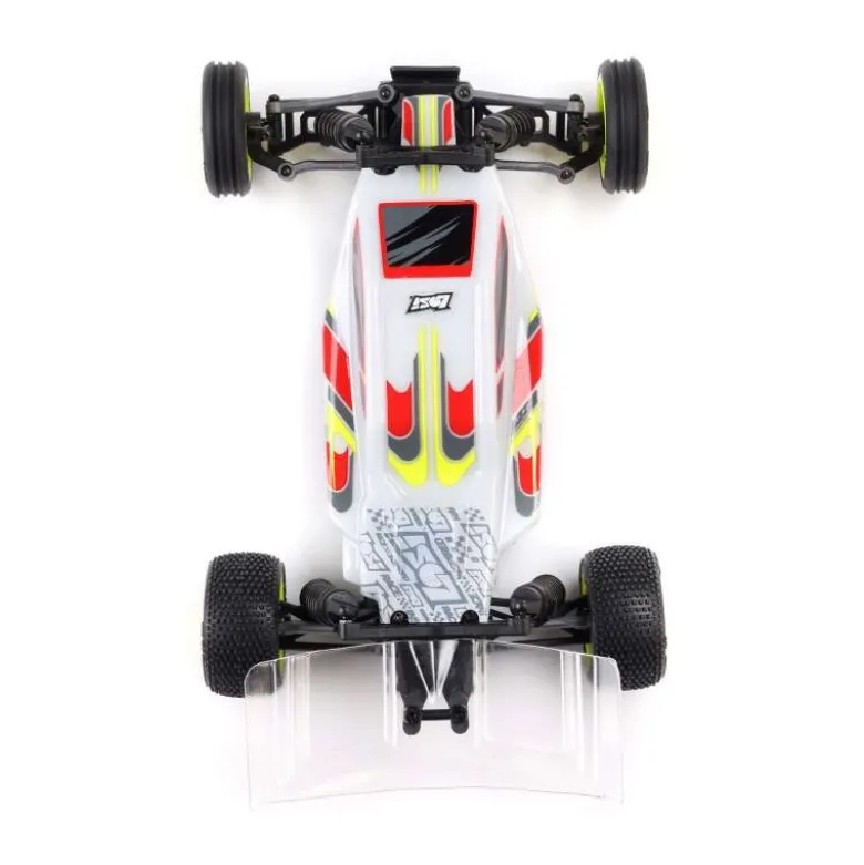 Losi LOS00007T1Micro-B 2WD Buggy RTR 1:24, weiß